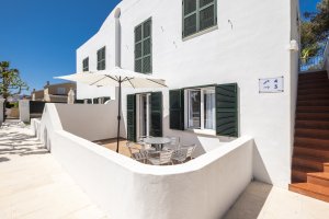 Terrassa de l'apartament a Ciutadella de Menorca