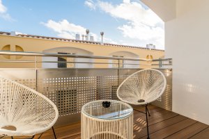 Terrazza dell'appartamento