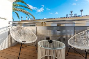 Terrazza dell'appartamento